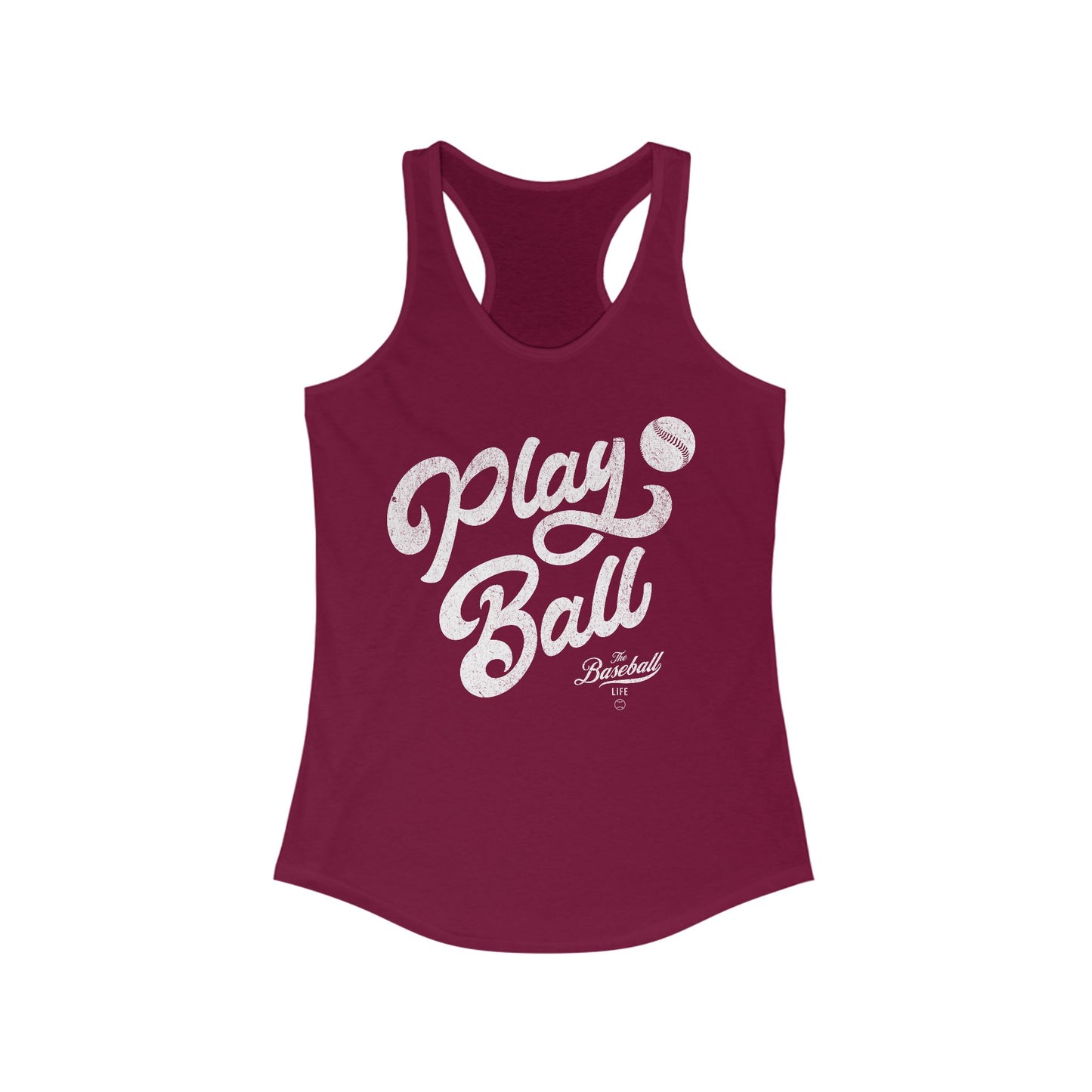 Play Ball_Women's Racerback Tank