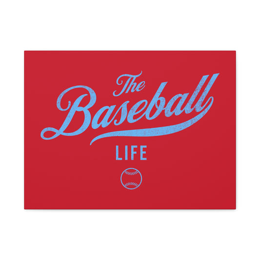 Wall Art Canvas_Red w Carolina Blue