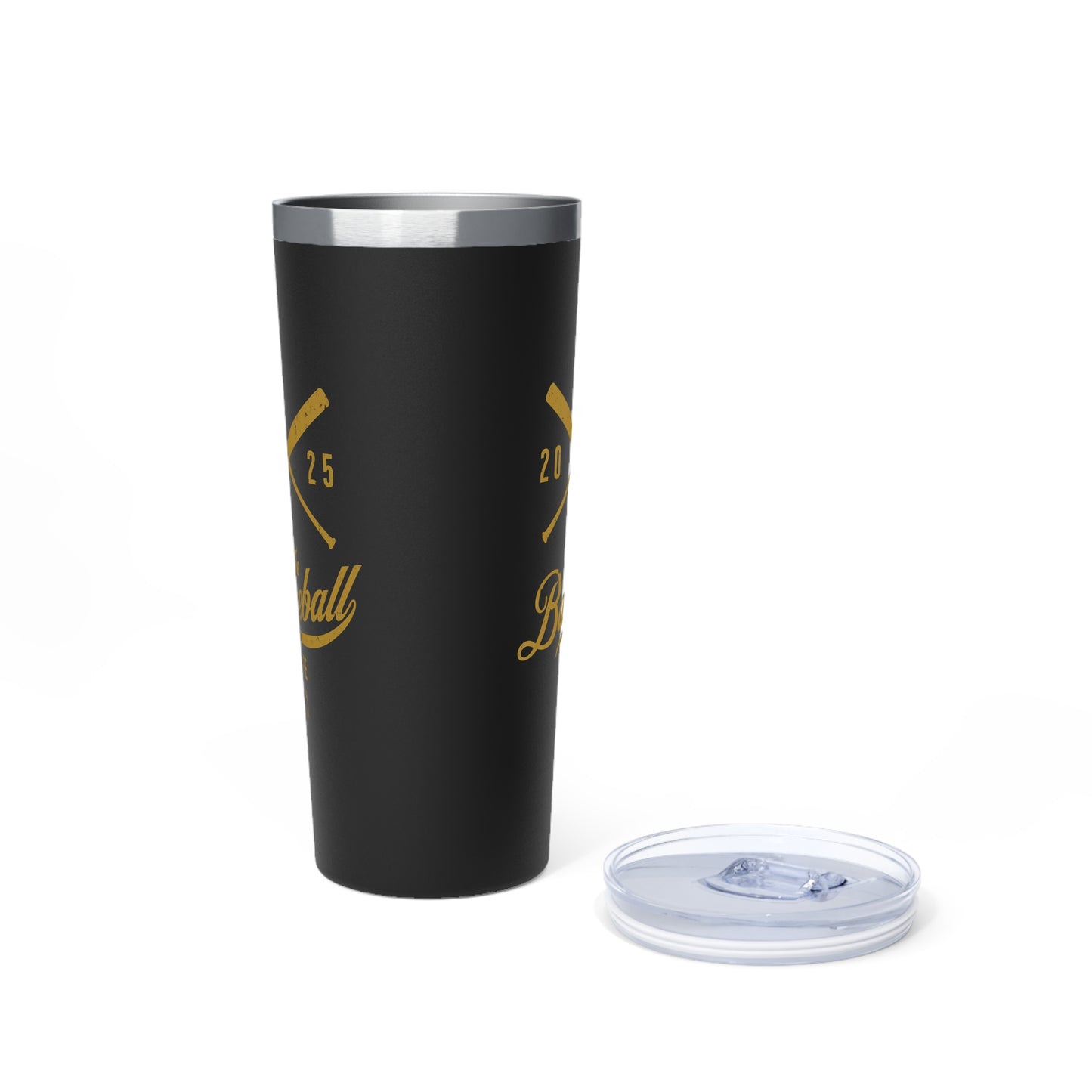 22oz Insulated Travel Tumbler_TBL Crossed Bats 2025 Edition