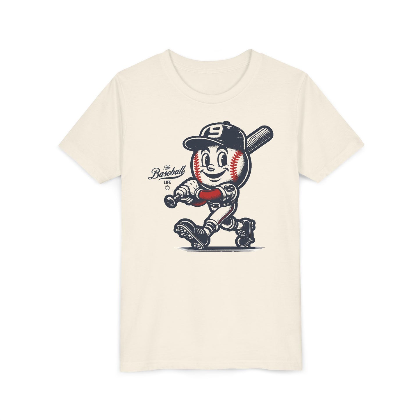 Youth Mr. Baseball Mascot Batter Up! T-Shirt