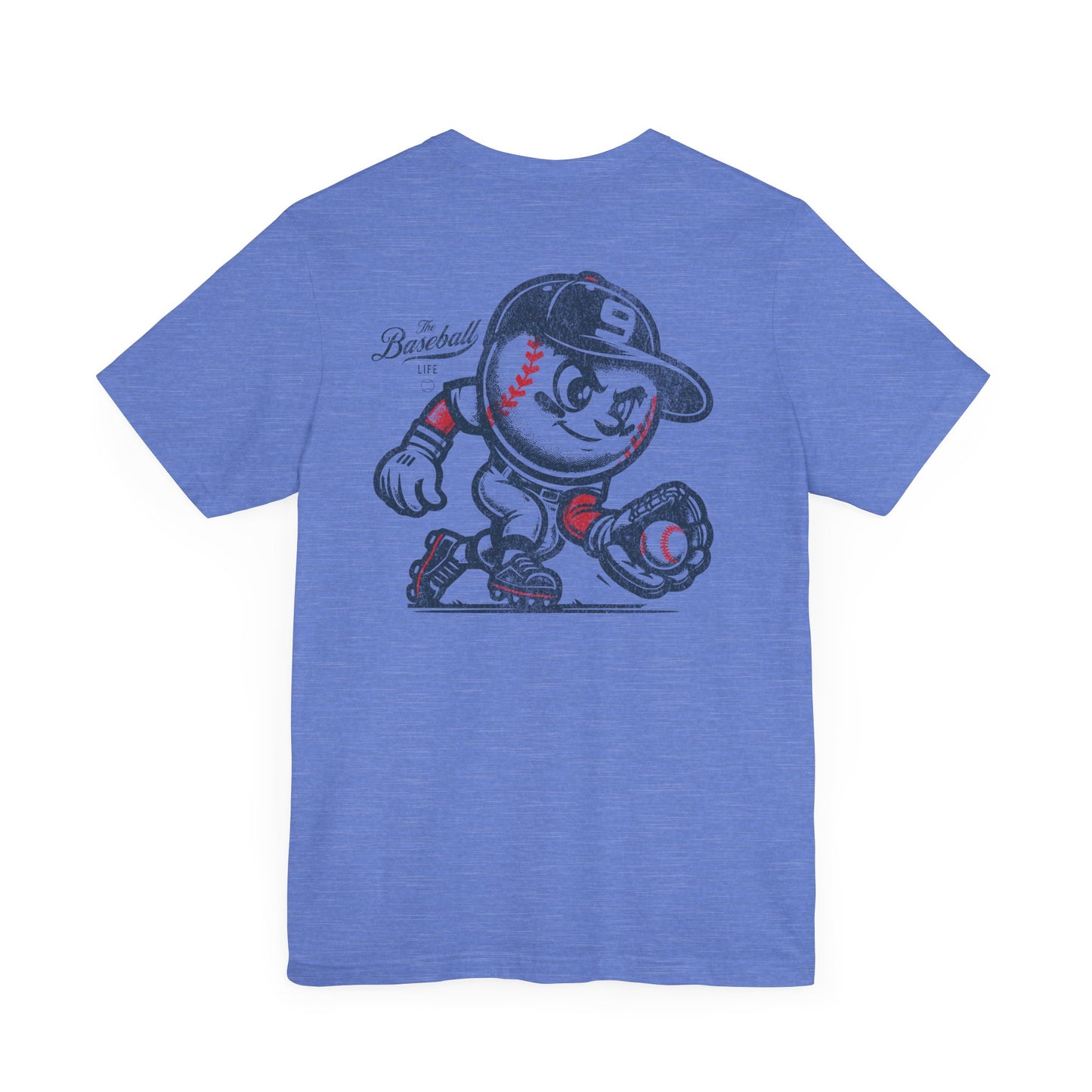 Mr. Baseball Mascot Fielding T-Shirt