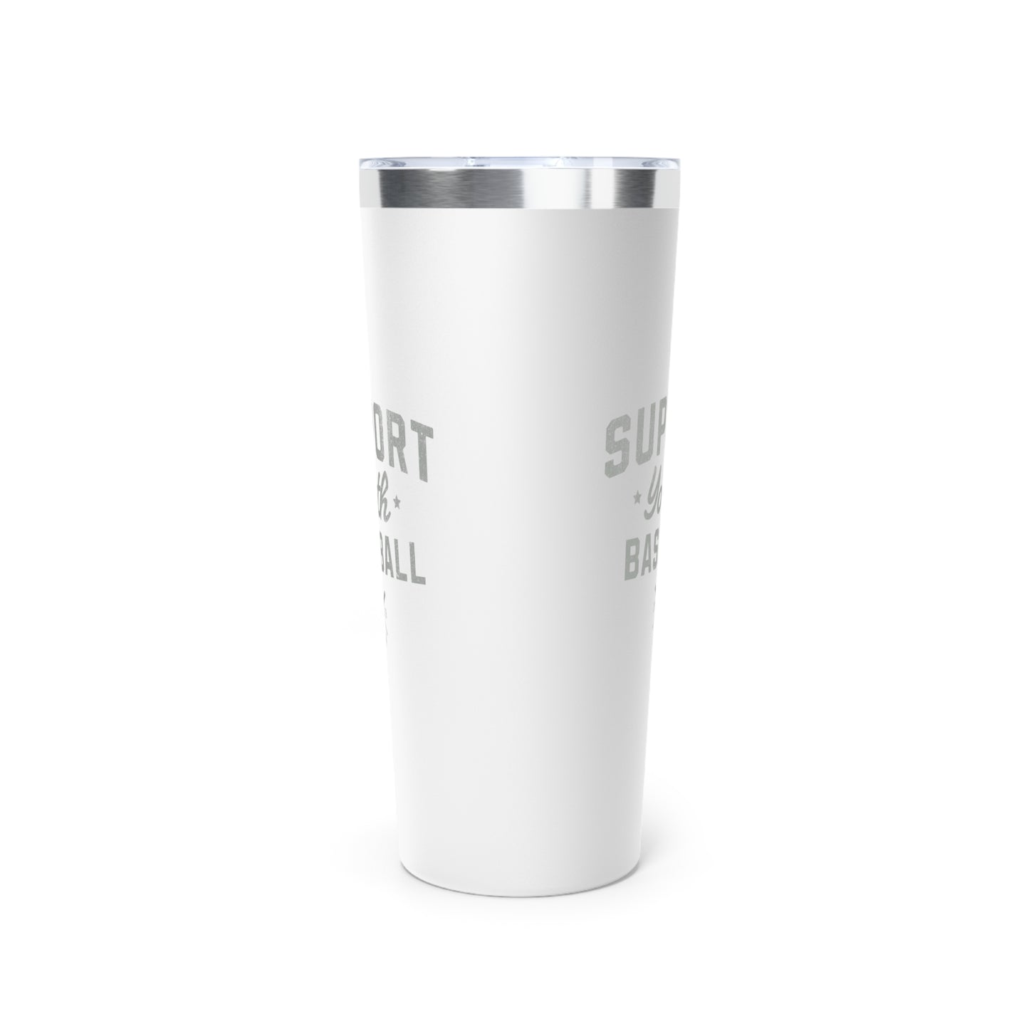 22oz Insulated Travel Tumbler_Support Youth Baseball