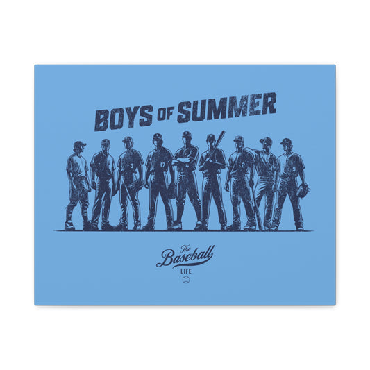 Boys of Summer Wall Art Canvas_Carolina Blue