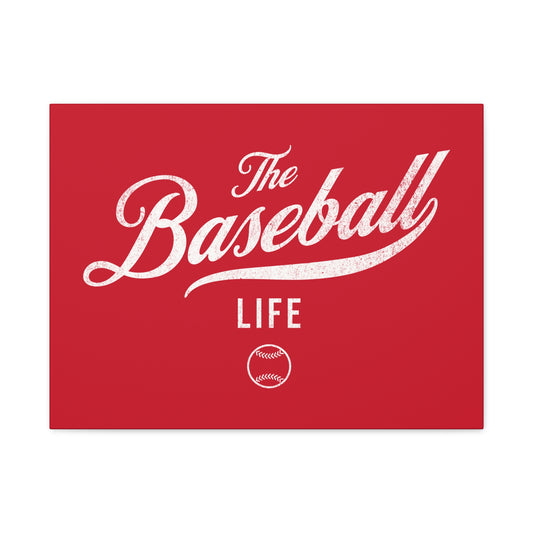 Wall Art Canvas_Red w White