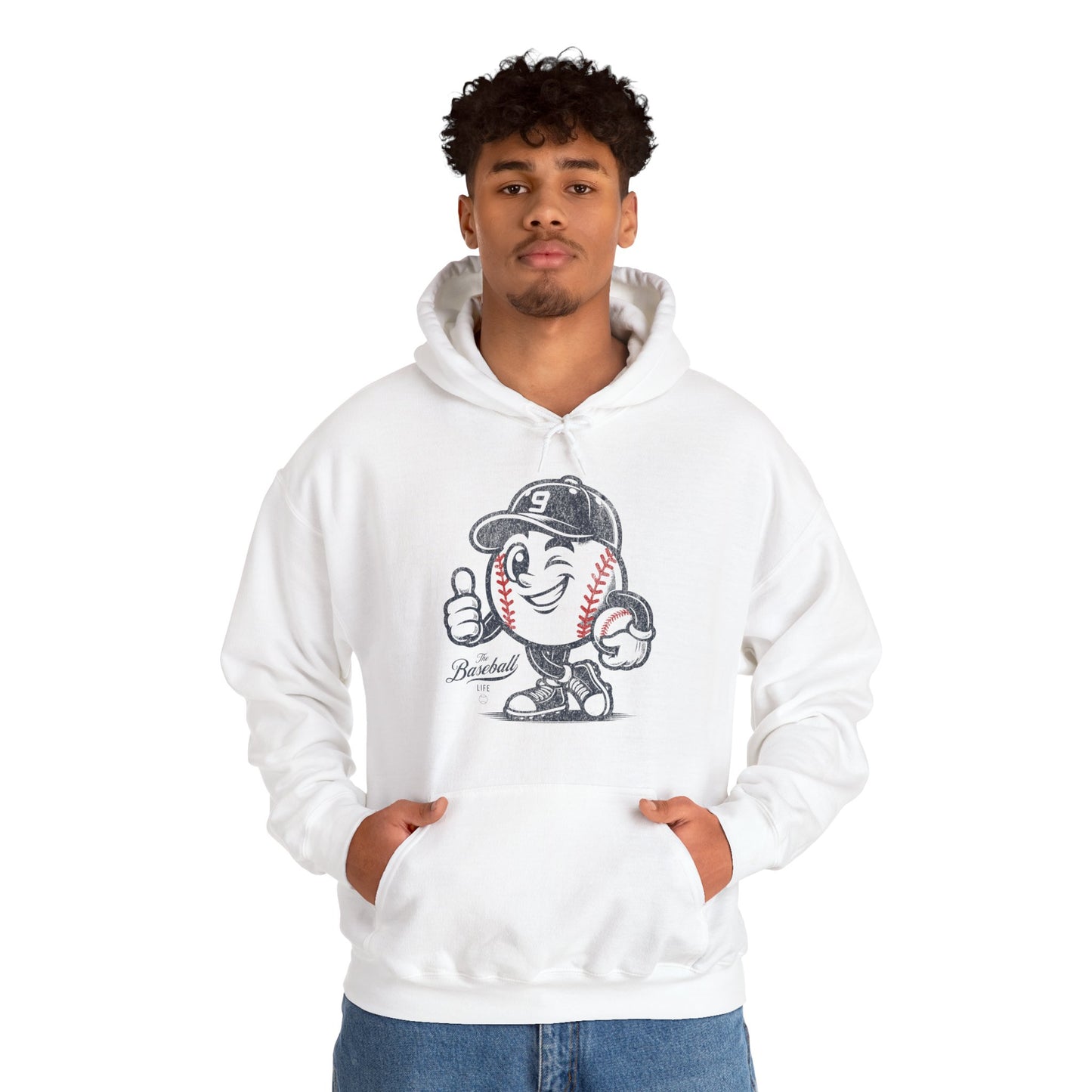 Mr. Baseball Life Mascot Hoodie