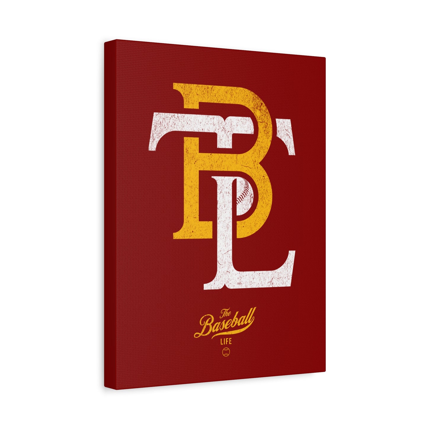 TBL Insignia Wall Art Canvas_Cardinal Red