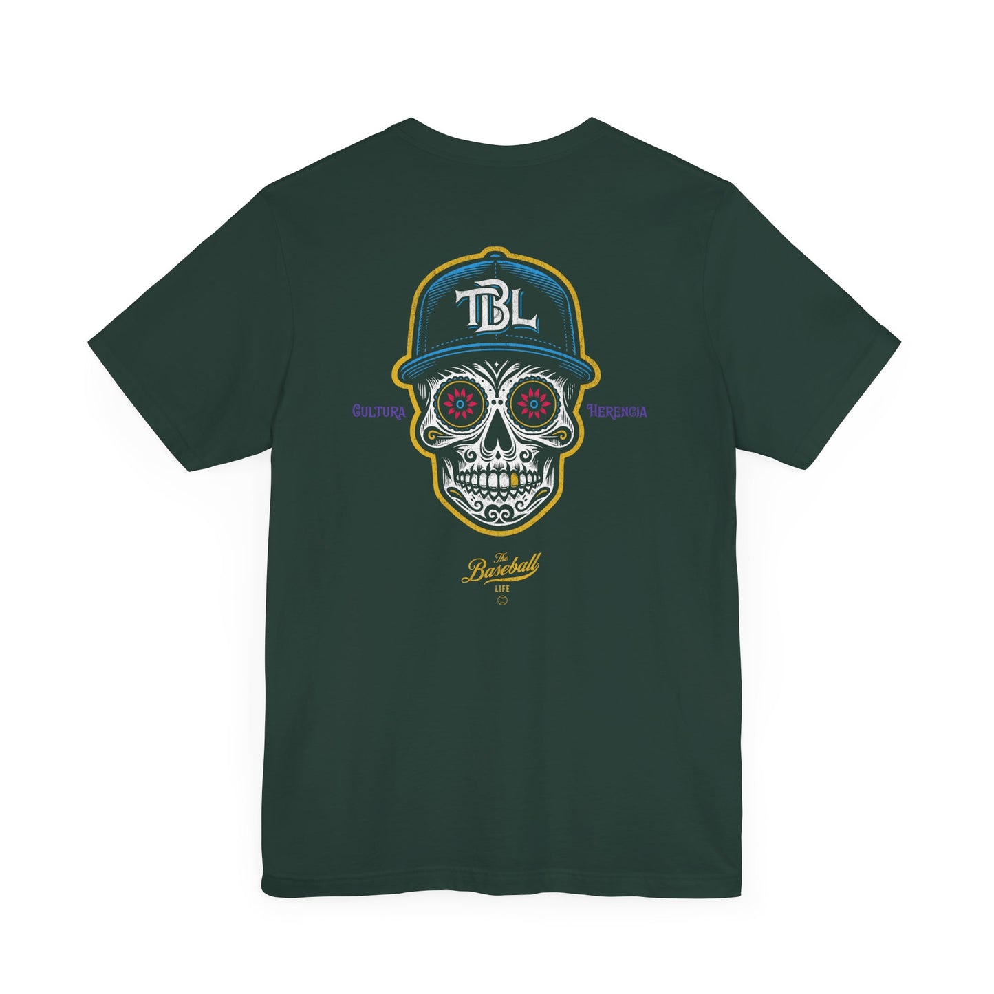 Beisbol Sugar Skull Series_Player 1 T-Shirt