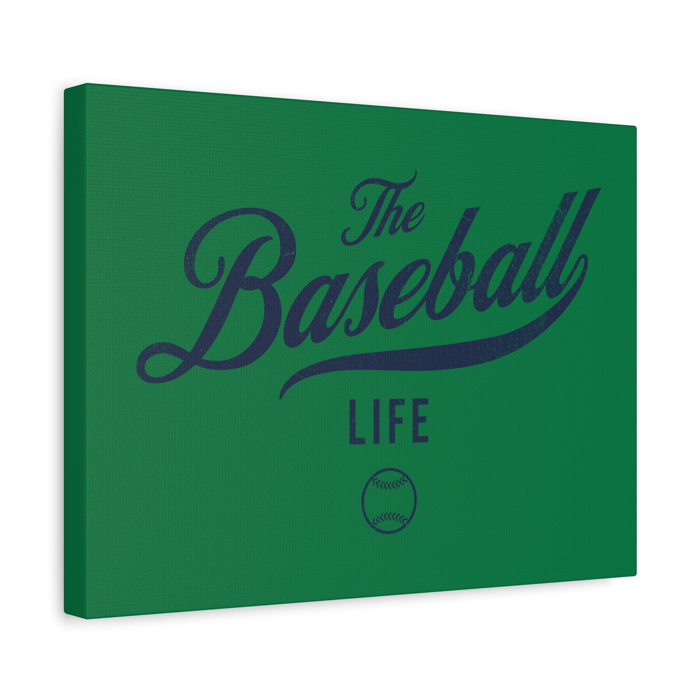 Wall Art Canvas_Green w Navy