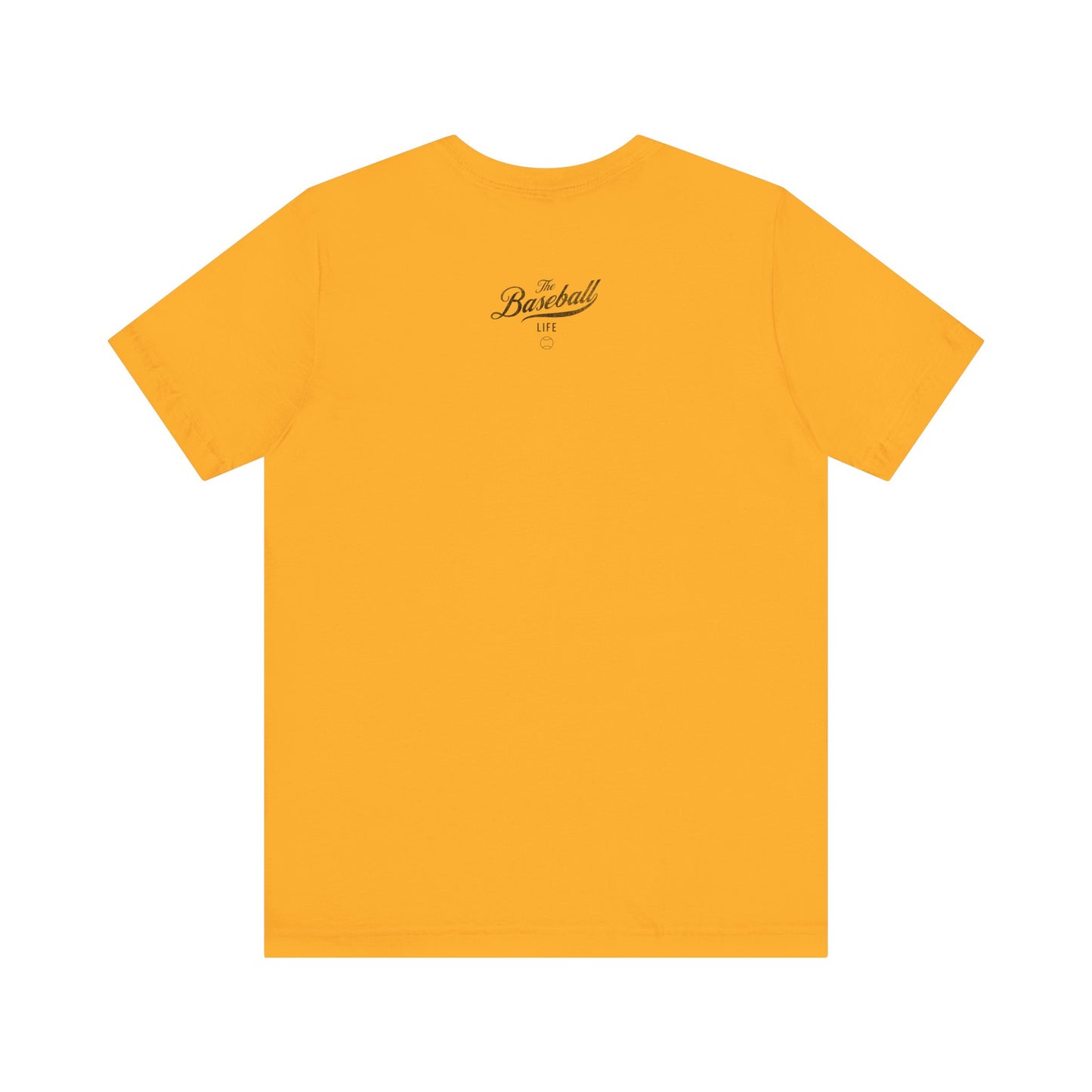 The Baseball Life Classic Script T-Shirt_Black Print
