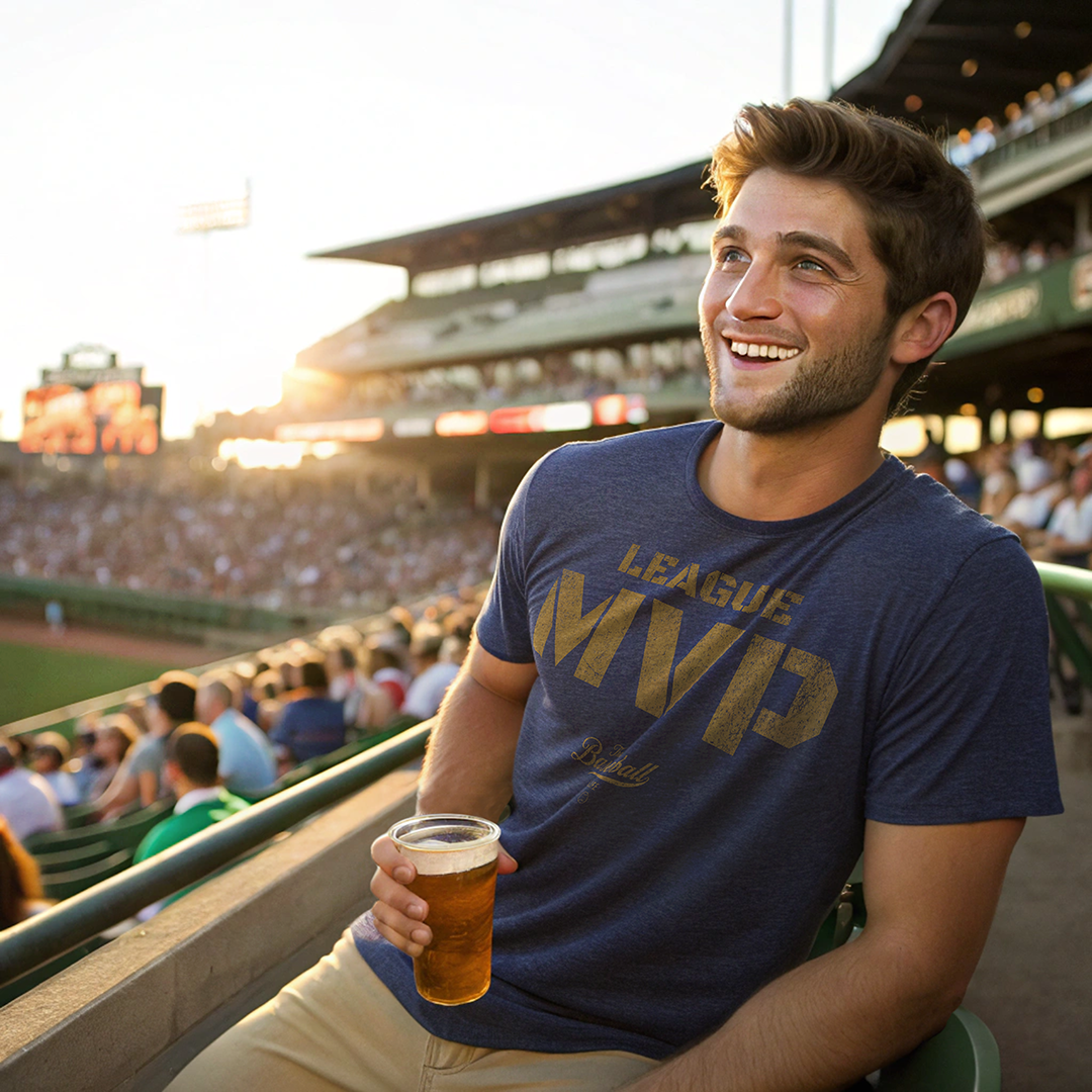 League MVP Baseball T-Shirt