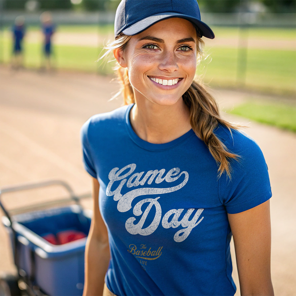 Women's Game Day Baseball T-Shirt