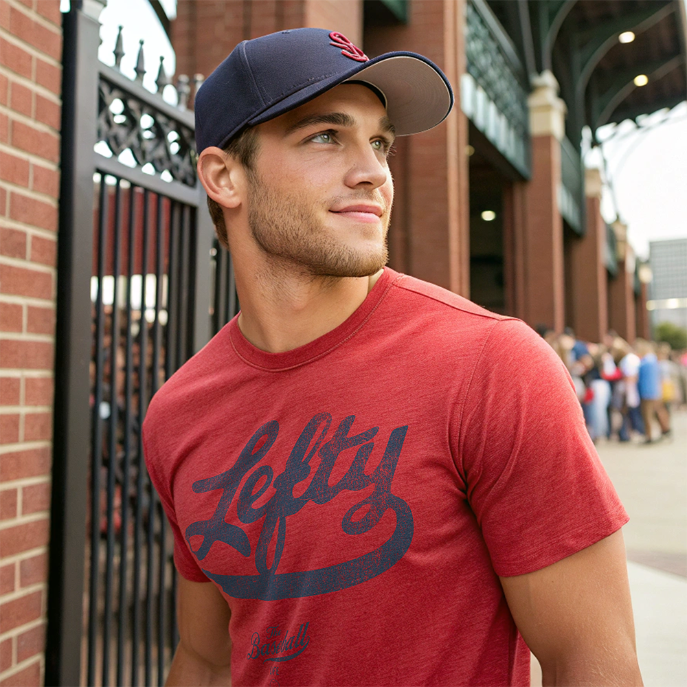 Lefty T-Shirt_Navy Print