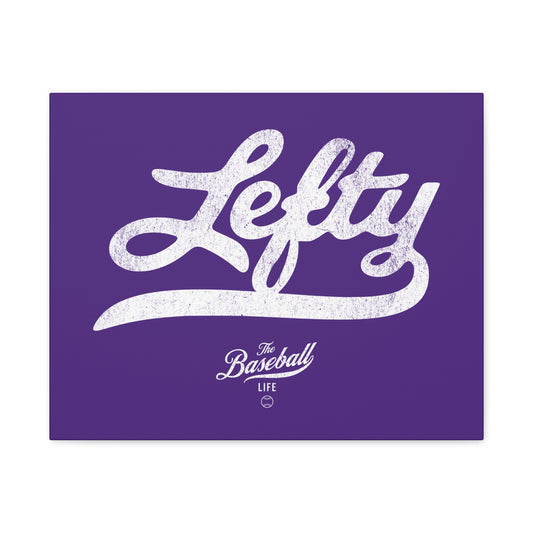 Lefty Wall Art Canvas_Purple