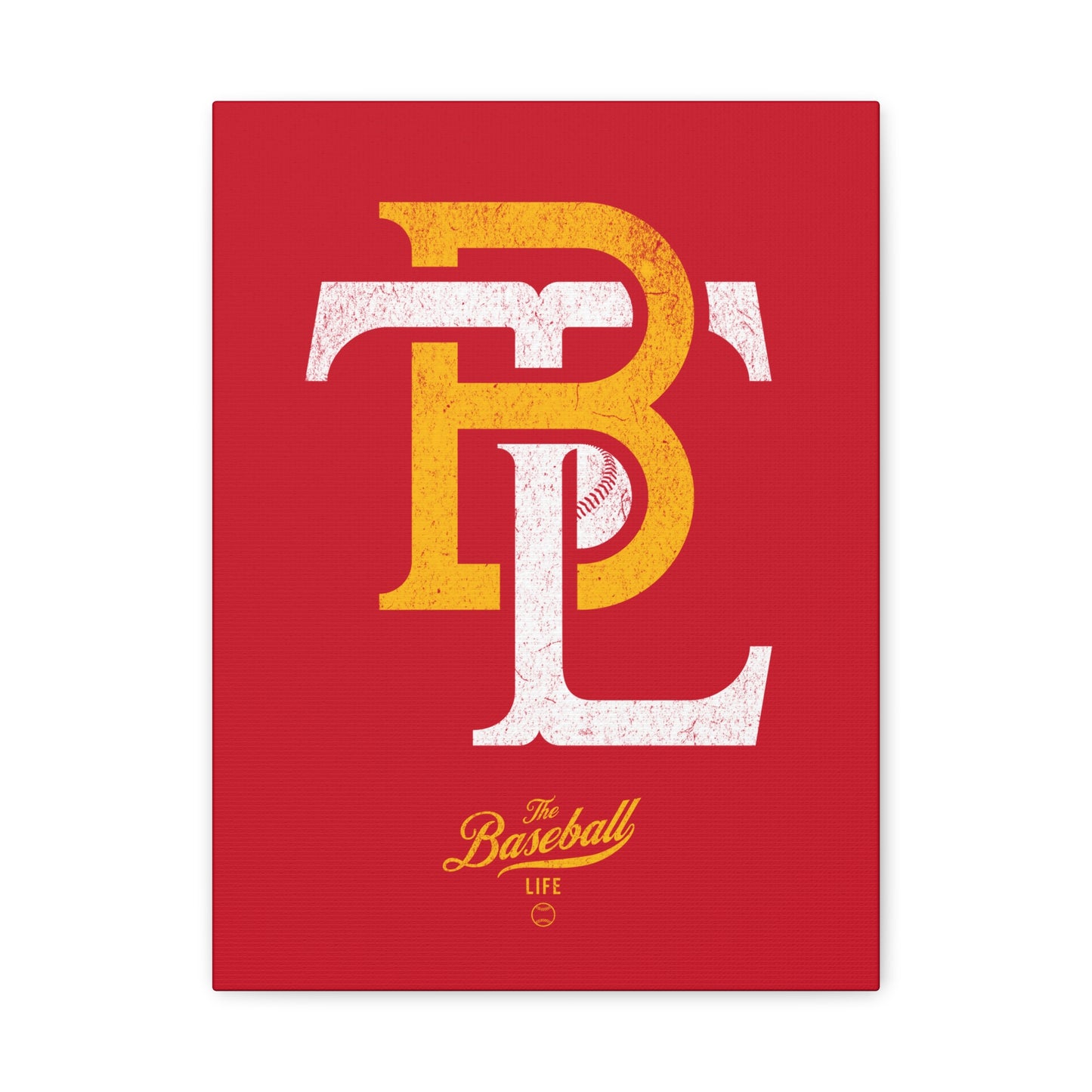 TBL Insignia Wall Art Canvas_Red