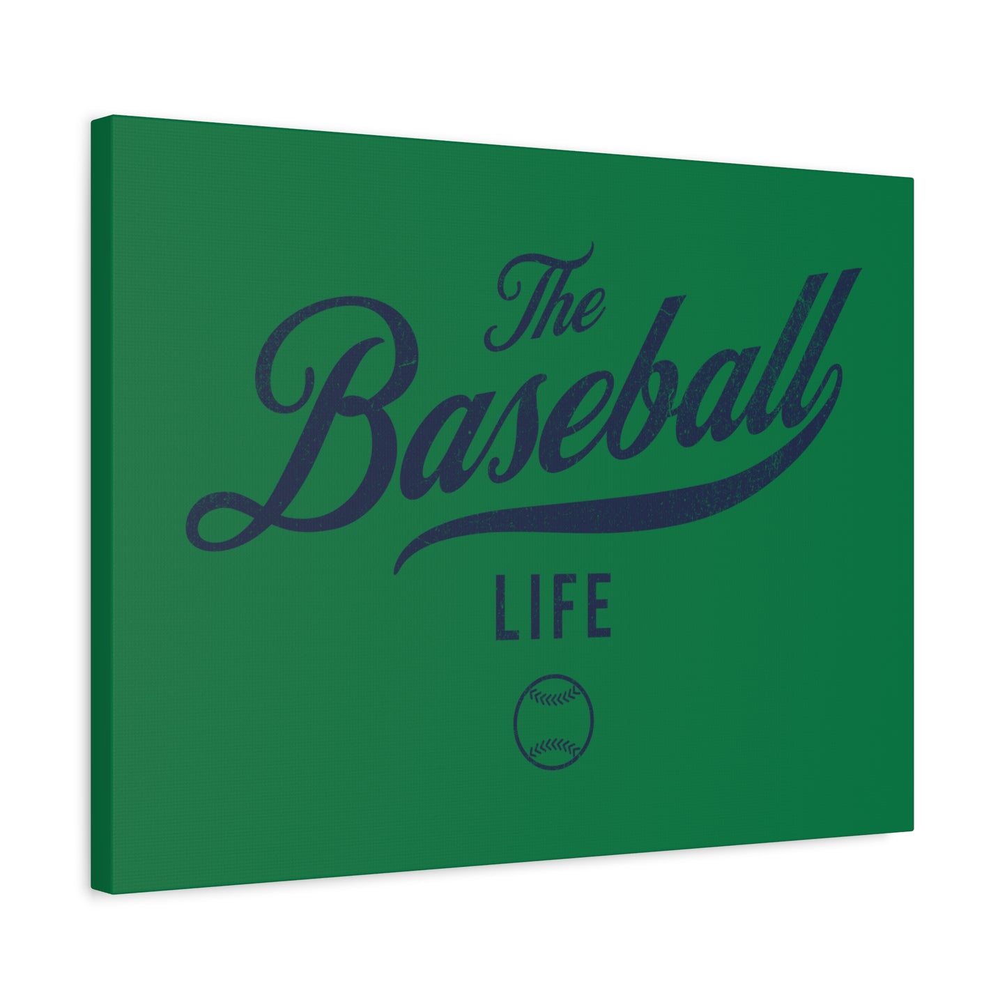 Wall Art Canvas_Green w Navy
