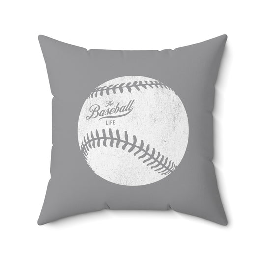 Accent Pillow_Weathered Baseball_Gray
