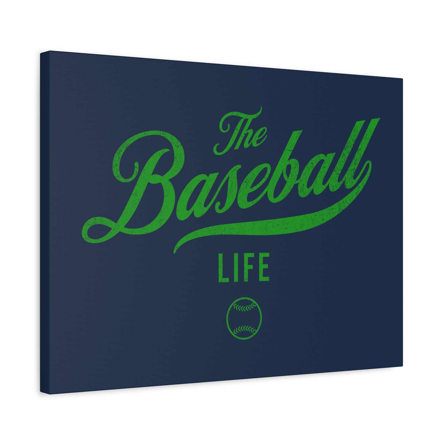 Wall Art Canvas_Navy w Green