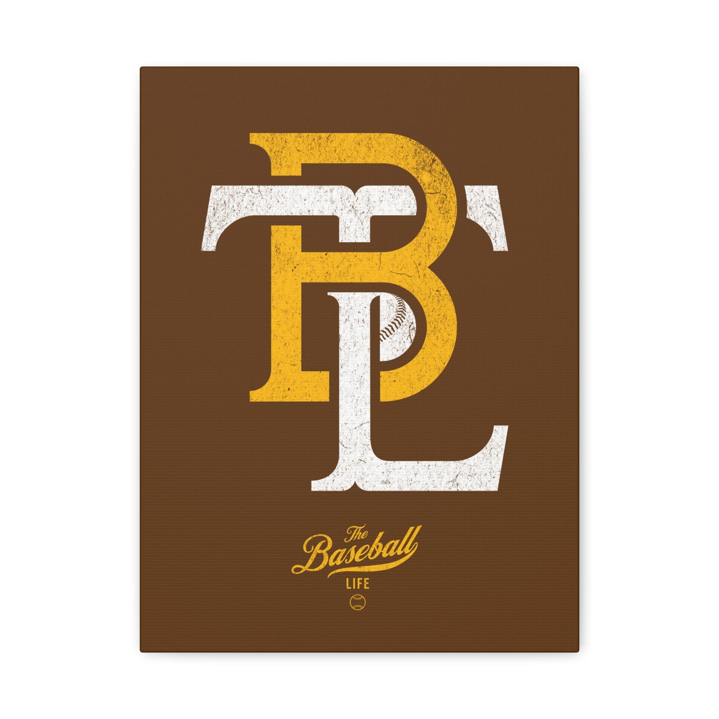 TBL Insignia Wall Art Canvas_Dirt Brown