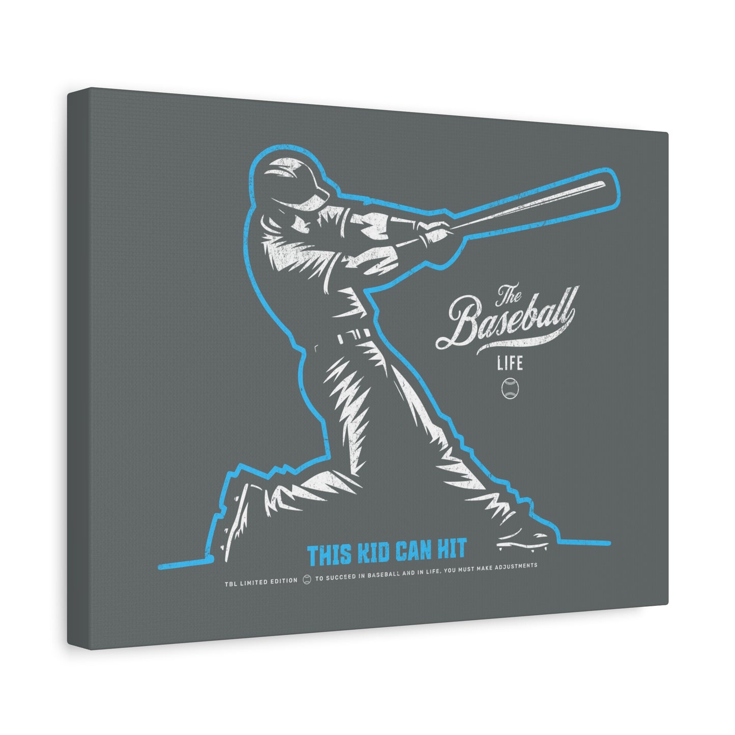 This Kid Can Hit Wall Art Canvas_Dark Gray
