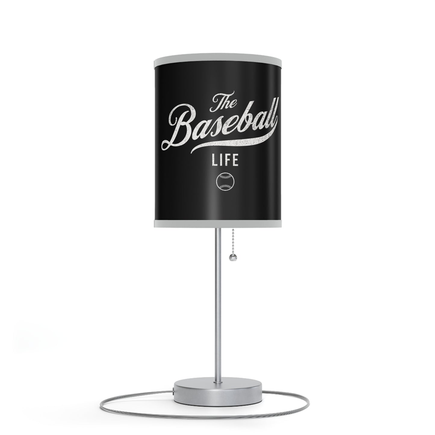 Table Lamp_Black w White Print