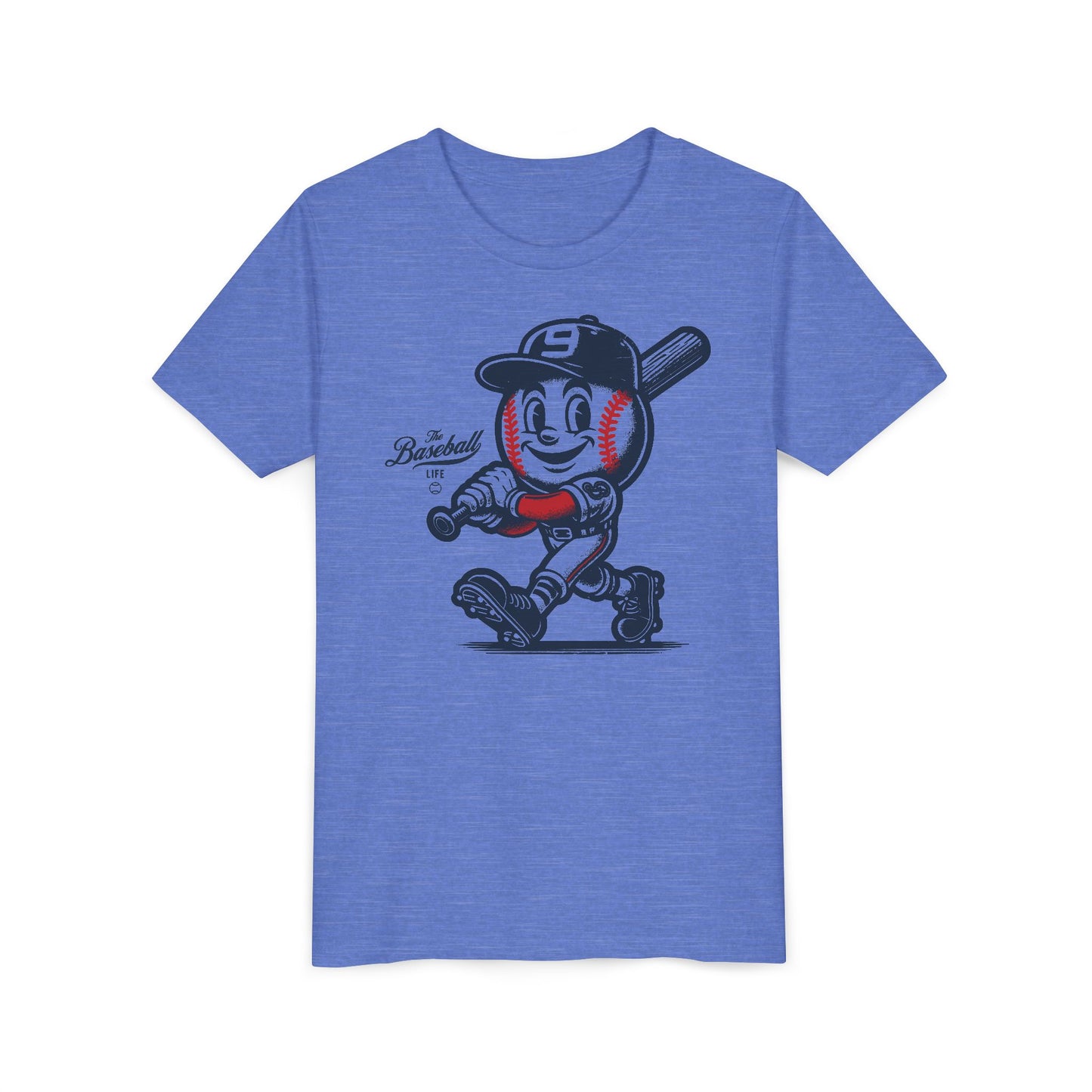 Youth Mr. Baseball Mascot Batter Up! T-Shirt