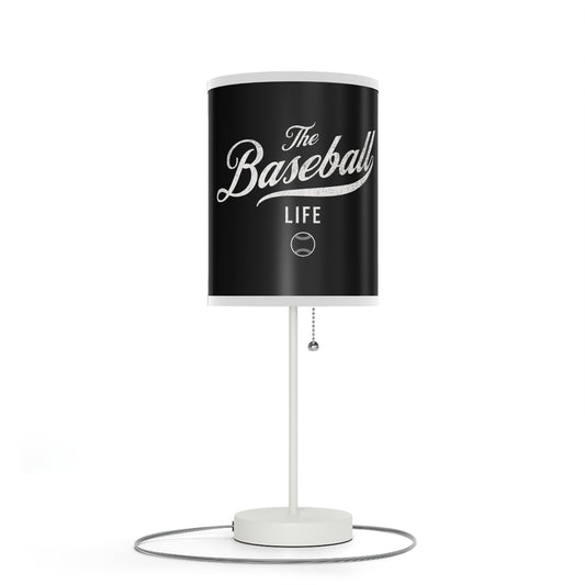 Table Lamp_Black w White Print