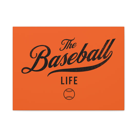 Wall Art Canvas_Orange w Black