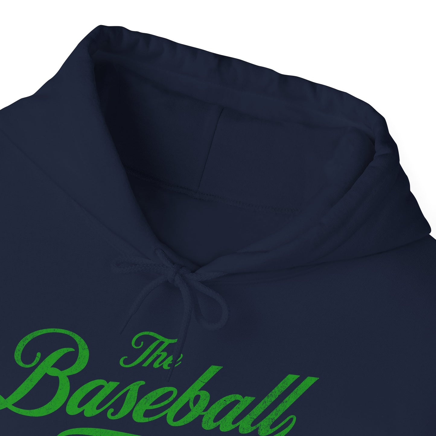 The Baseball Life Hoodie_Green Print
