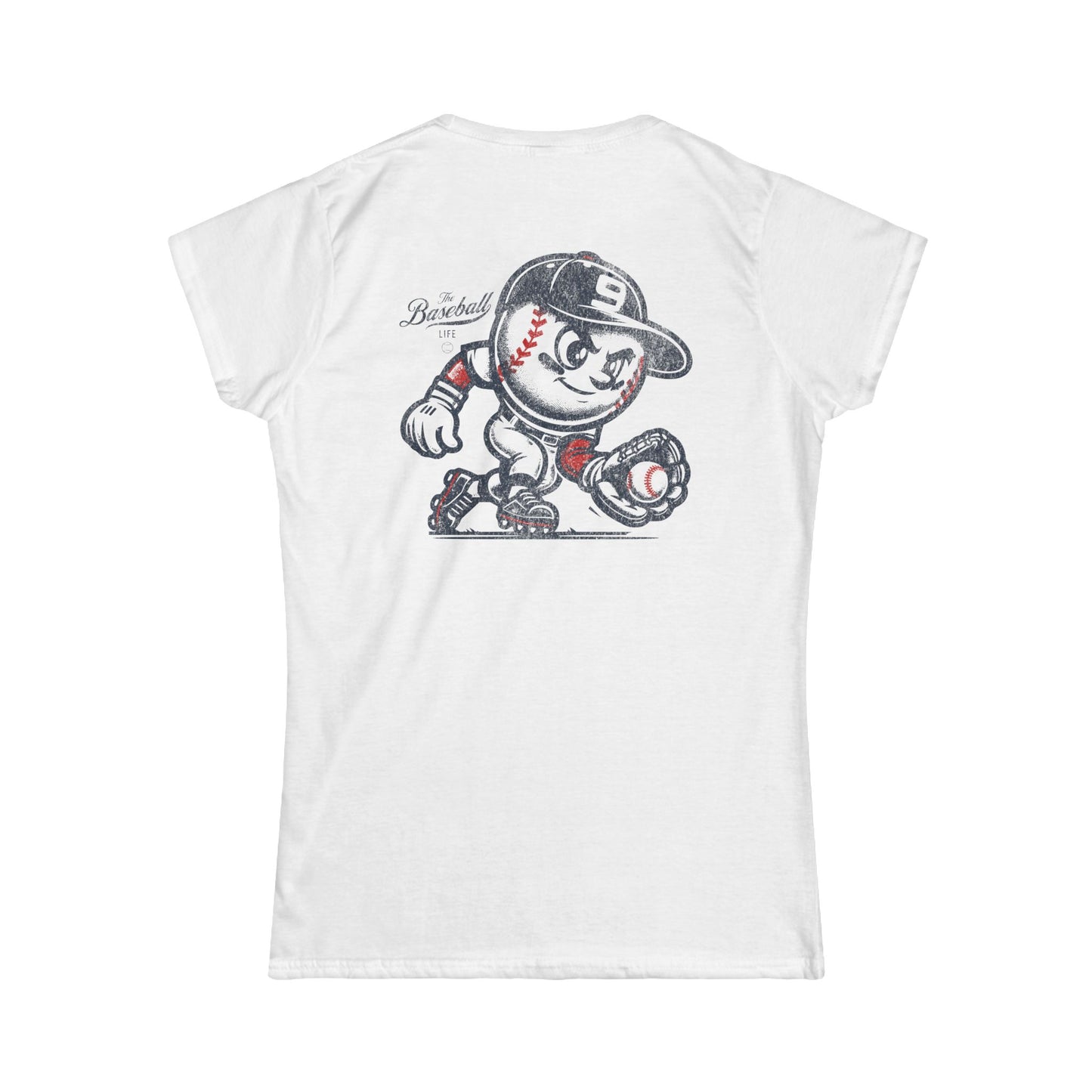 Mr. Baseball Mascot Fielding_Women's