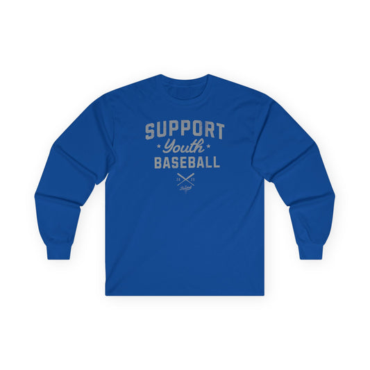 Support Youth Baseball Long-Sleeve T-Shirt