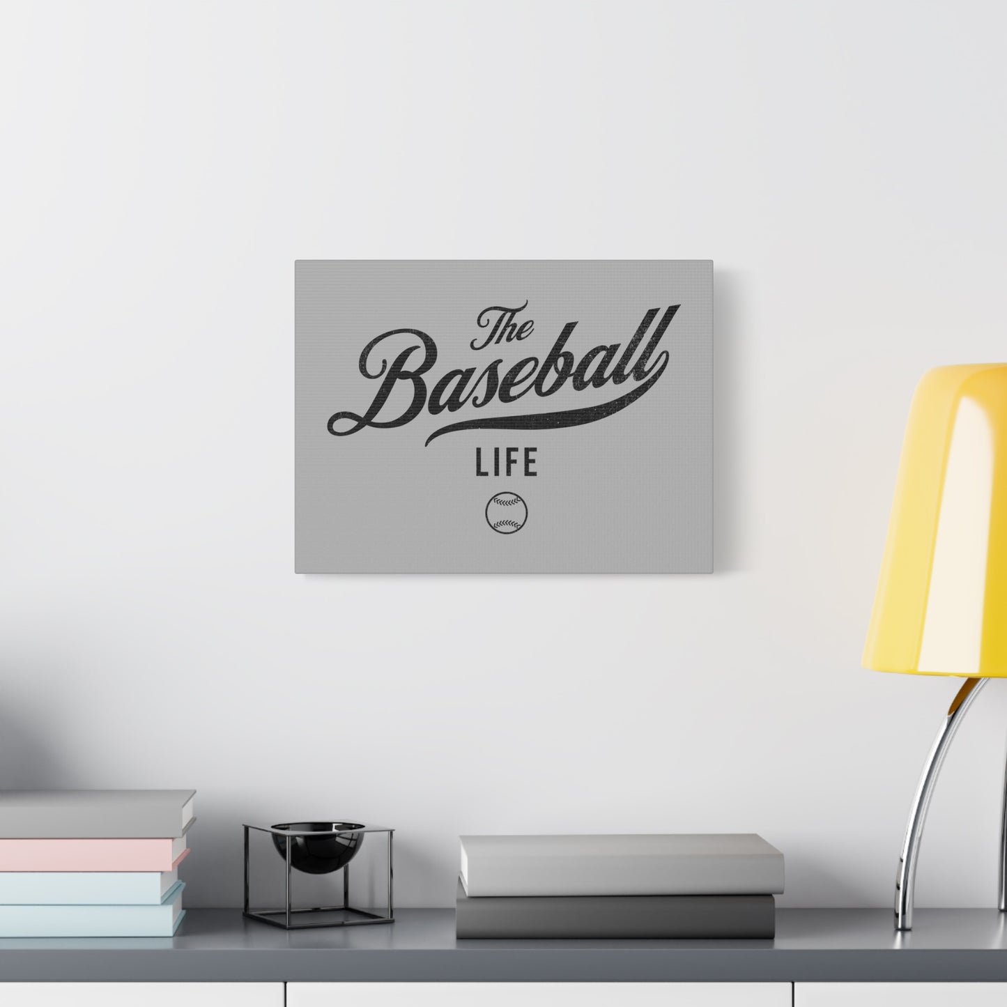 Wall Art Canvas_Silver Gray w Black