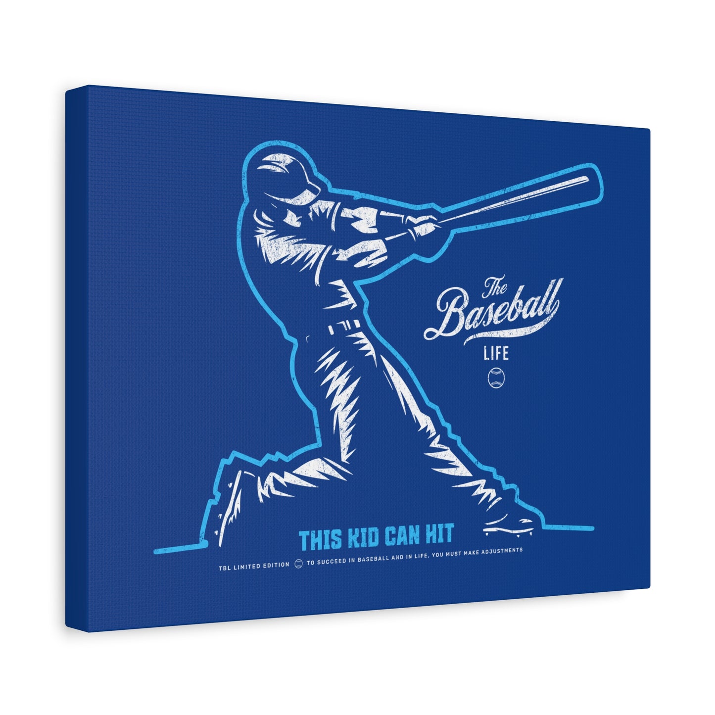 This Kid Can Hit Wall Art Canvas_Royal Blue