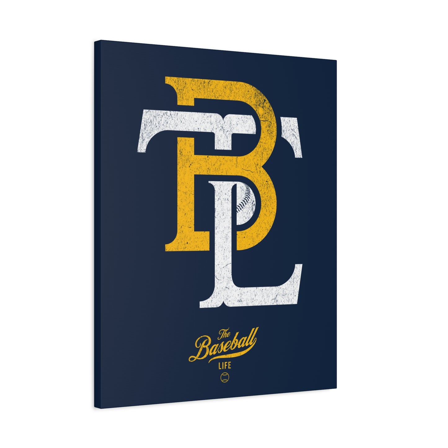 TBL Insignia Wall Art Canvas_Navy