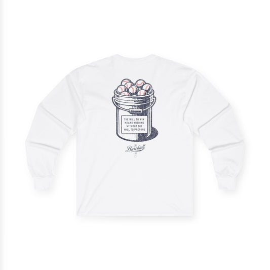 Bucket of Balls (The Will To Prepare) Long-Sleeve T-Shirt