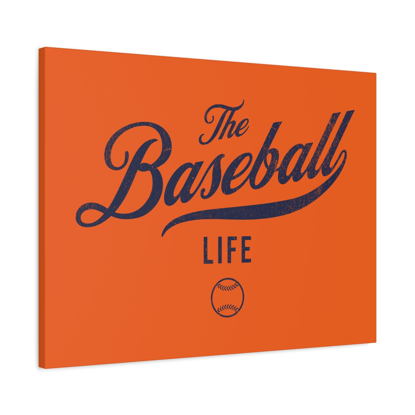 Wall Art Canvas_Orange w Navy