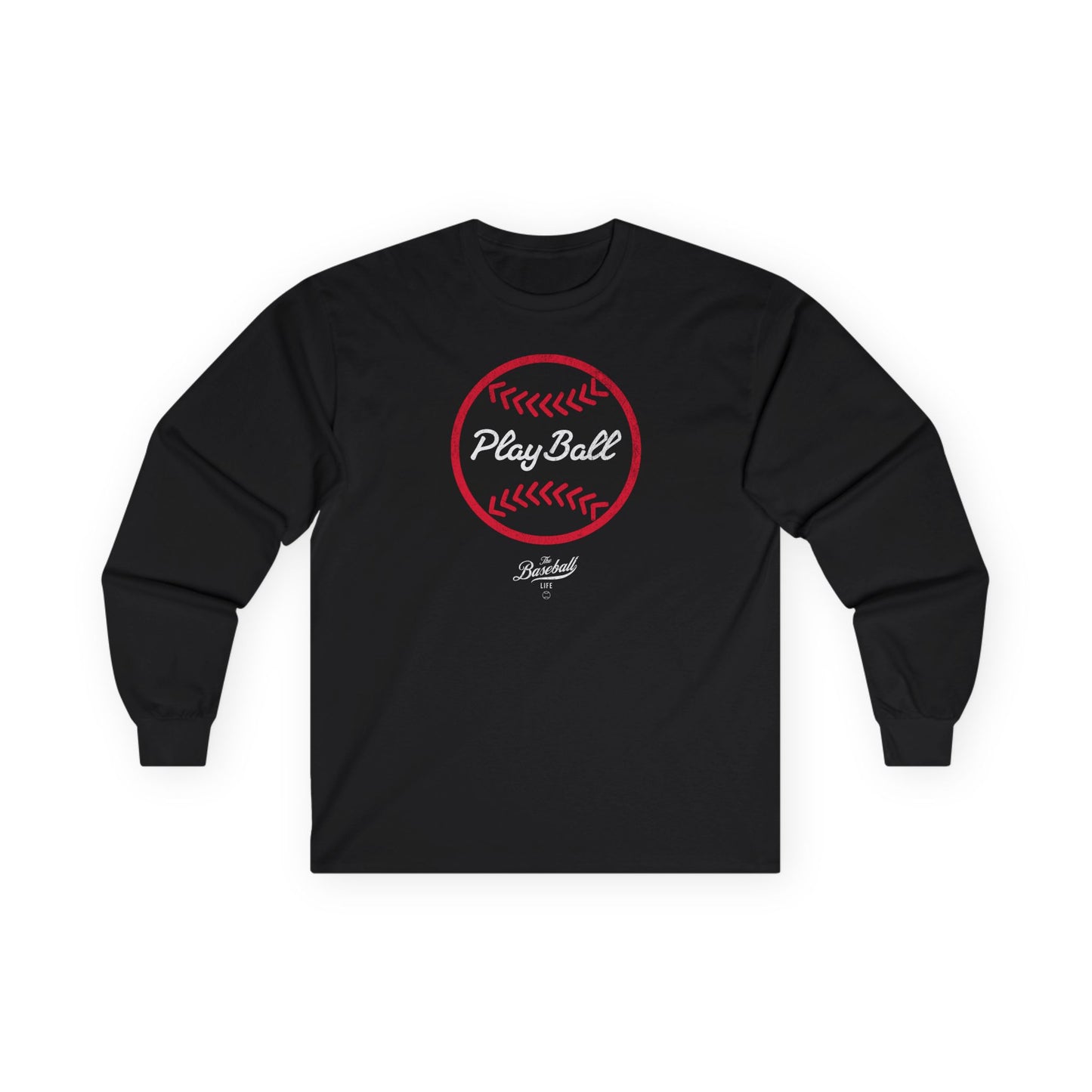 Play Ball Graphic Baseball Long-Sleeve