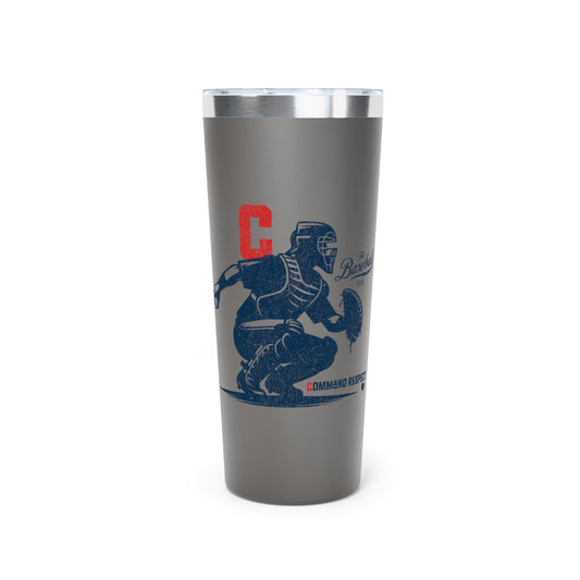 22oz Insulated Travel Tumbler_Catcher Command Respect