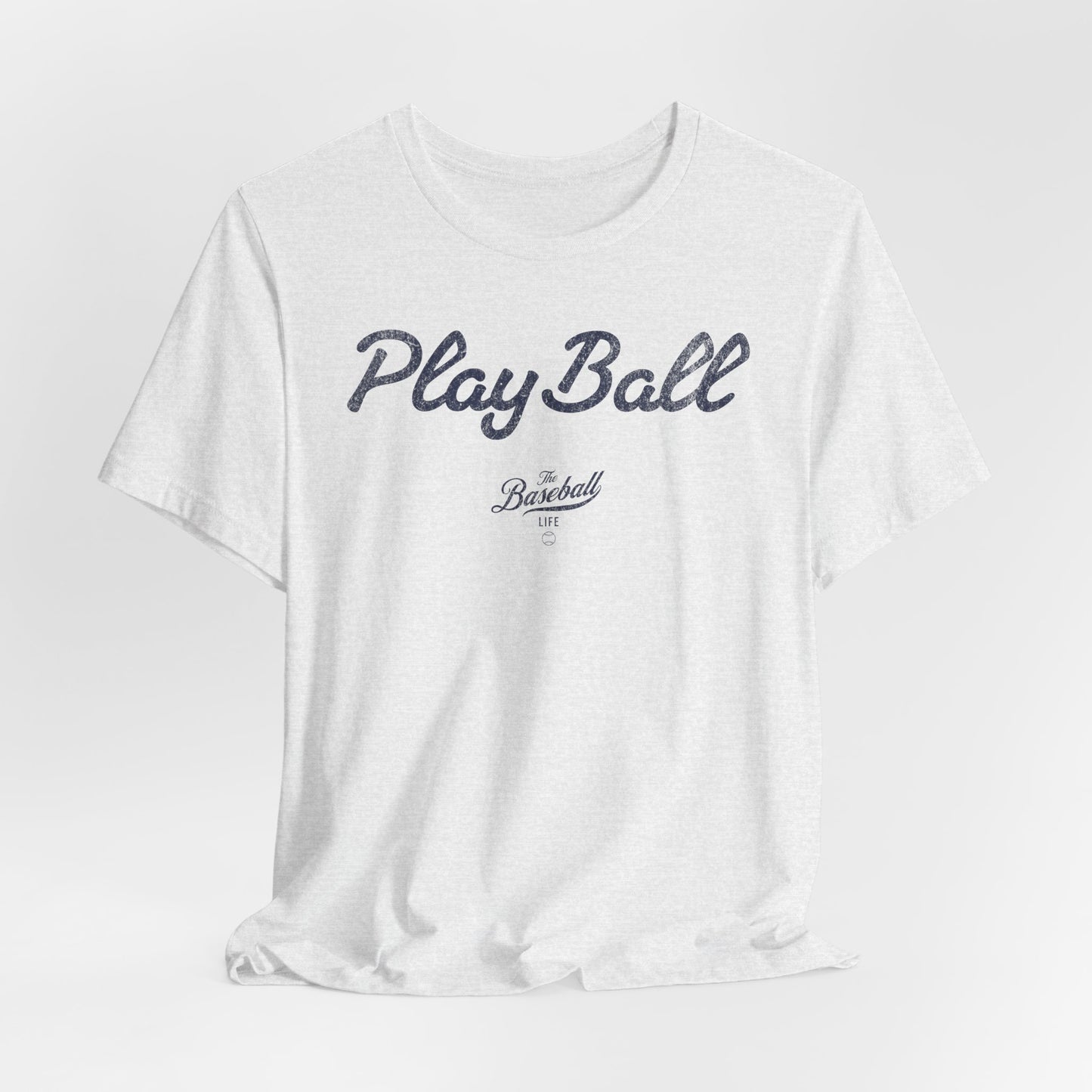 Play Ball_Navy Print T-Shirt