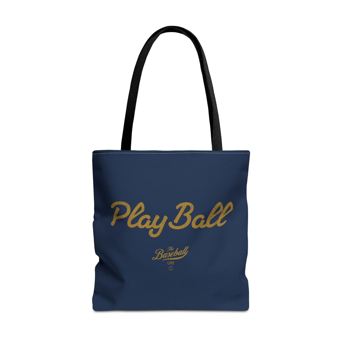 Play Ball Tote Bag_Old Gold Print
