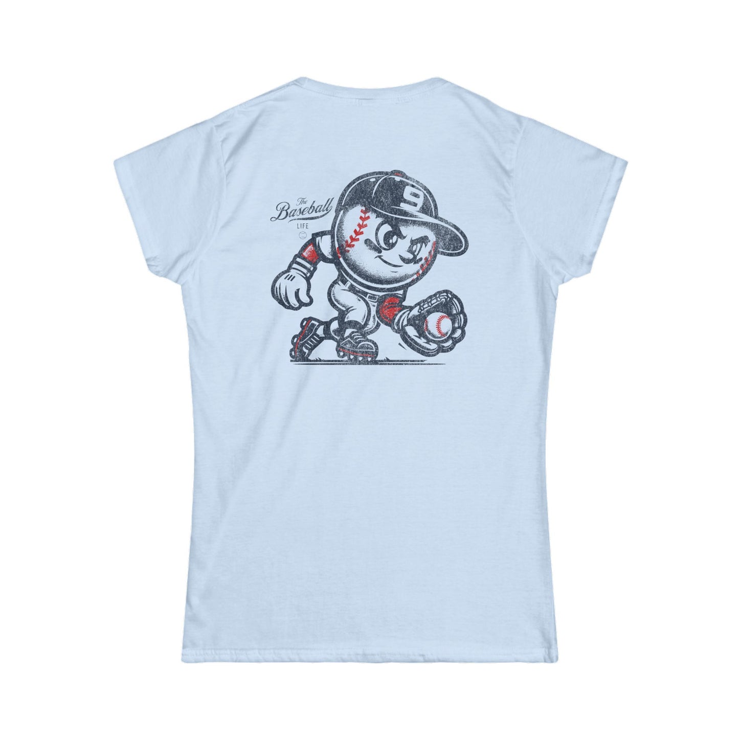 Mr. Baseball Mascot Fielding_Women's