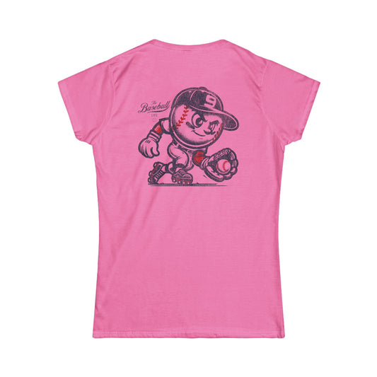 Mr. Baseball Mascot Fielding_Women's