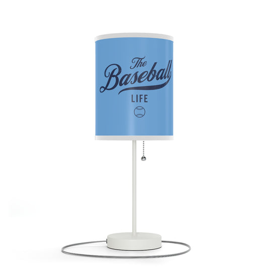 Table Lamp_Carolina Blue w Navy Print