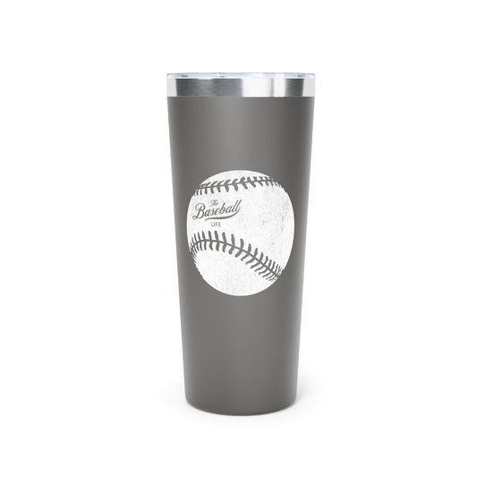 22oz Insulated Travel Tumbler_Weathered Baseball