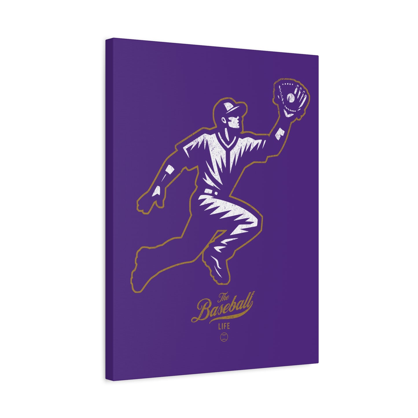 Player Icon Wall Art Canvas_Purple