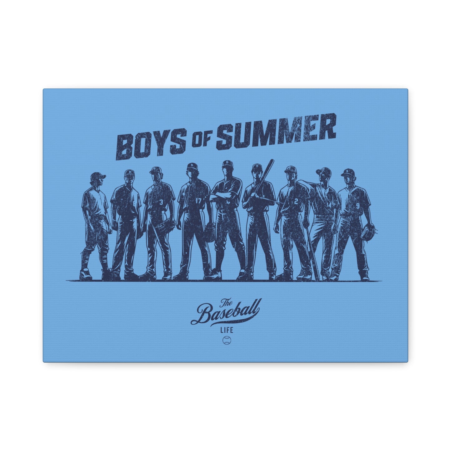 Boys of Summer Wall Art Canvas_Carolina Blue