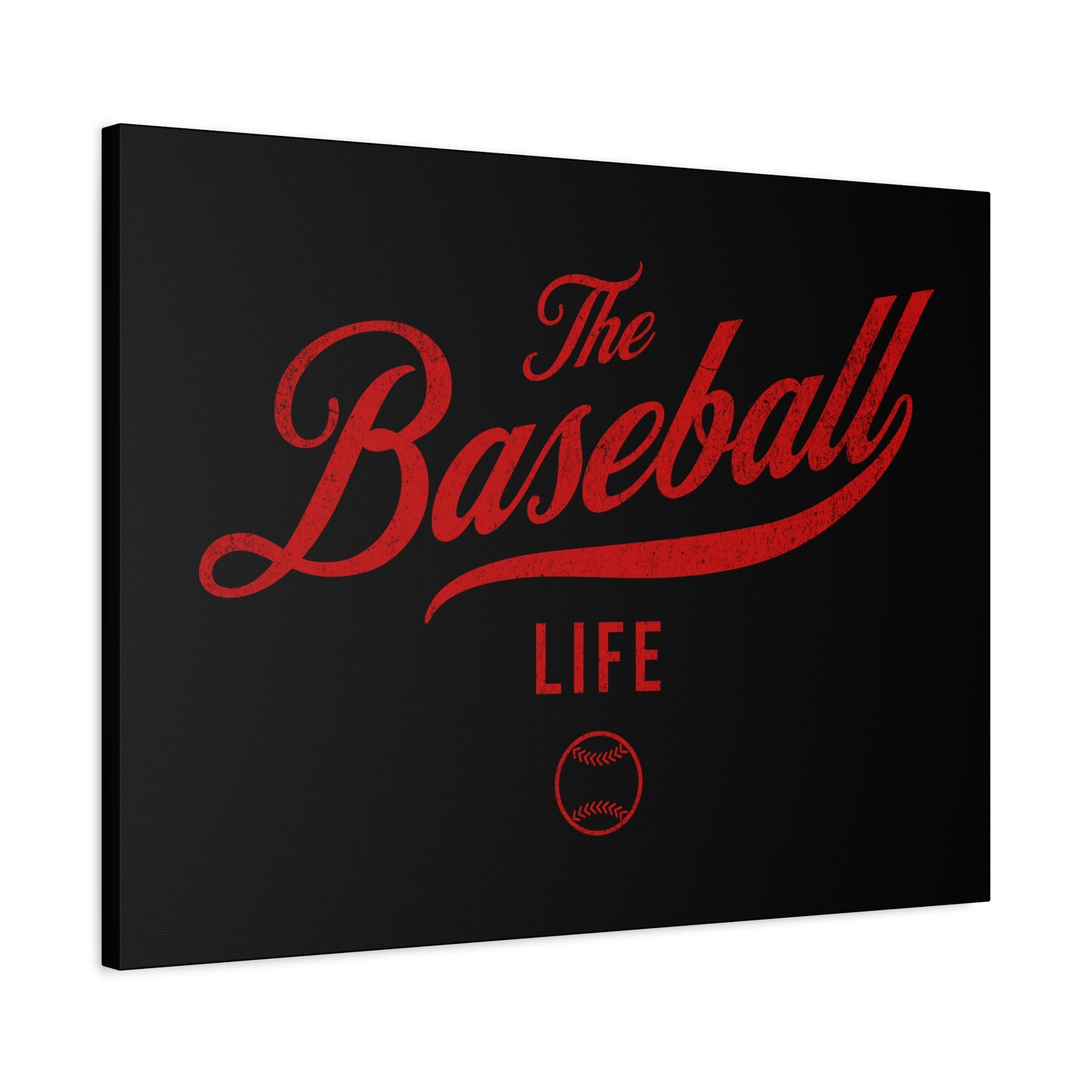 Wall Art Canvas_Black w Red