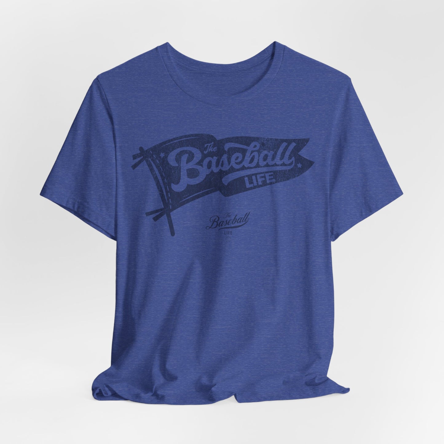 Classic Pennant_Navy Print T-Shirt