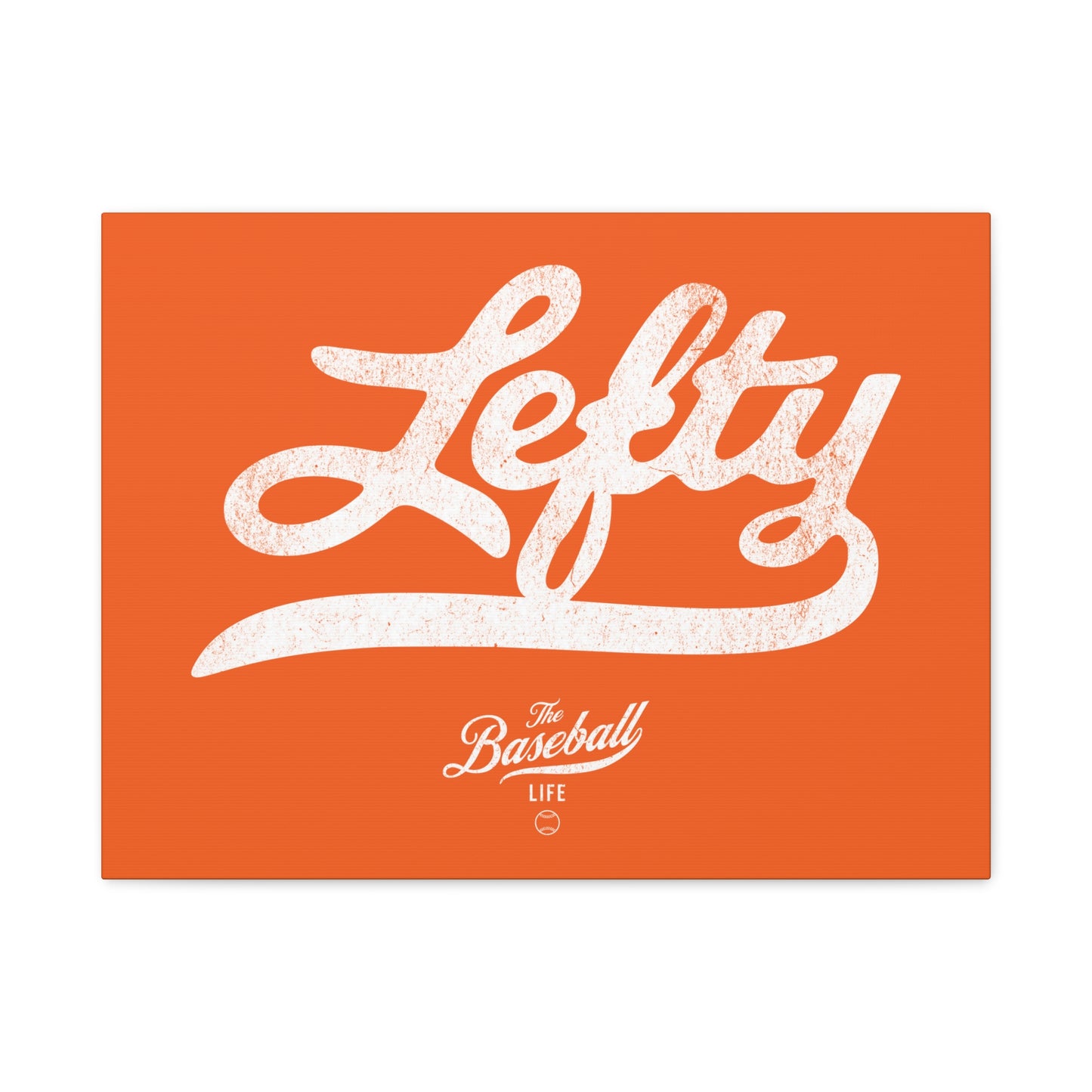 Lefty Wall Art Canvas_Orange