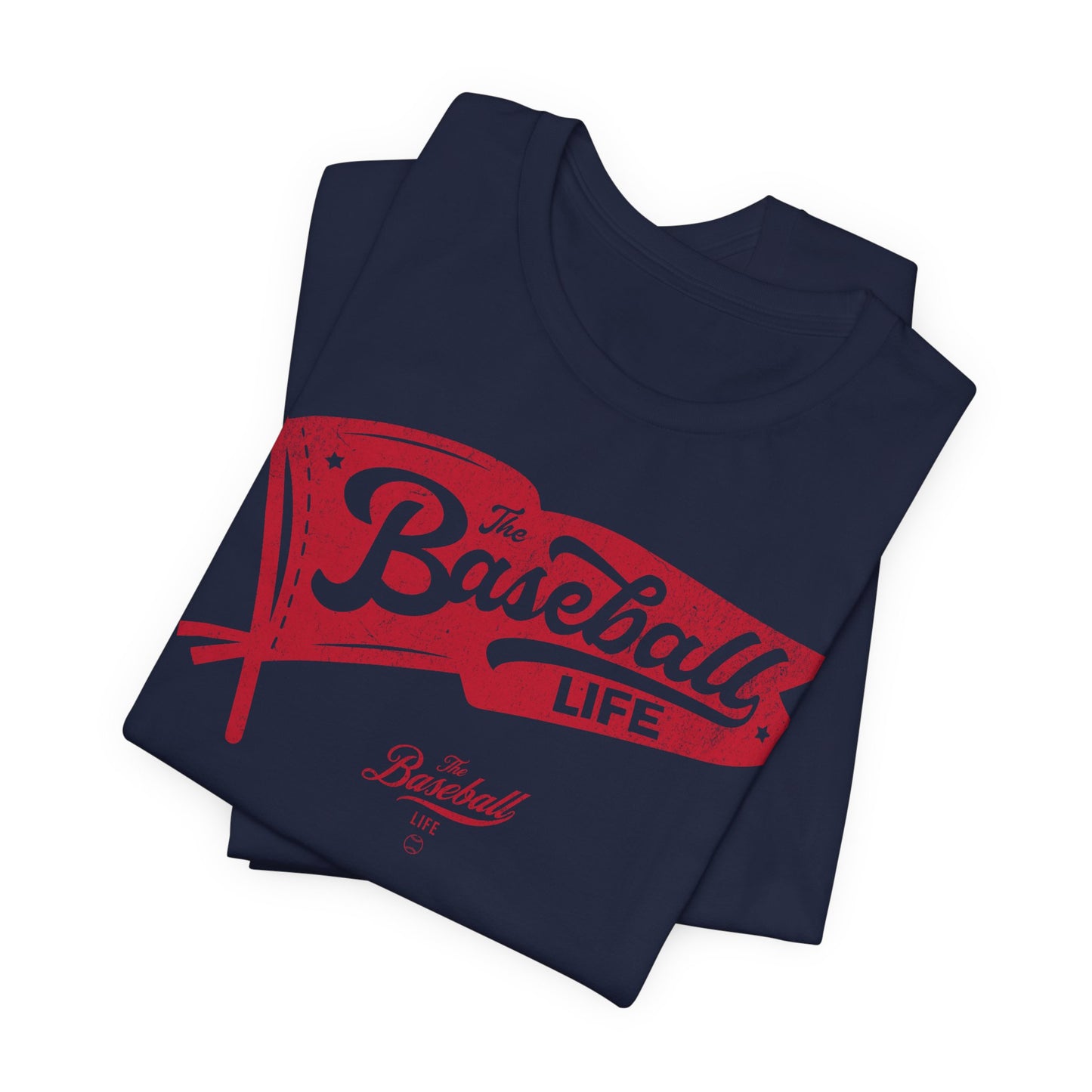 Classic Pennant_Red Print T-Shirt