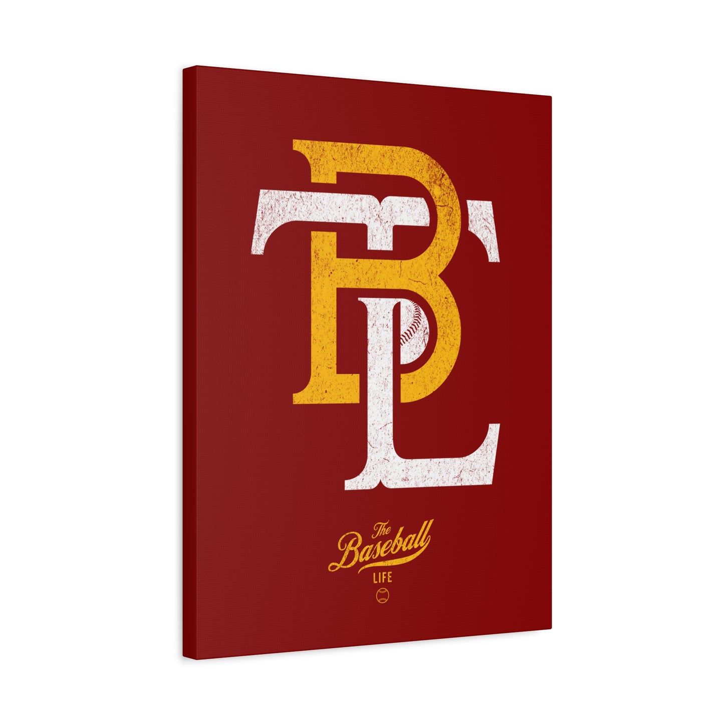 TBL Insignia Wall Art Canvas_Cardinal Red